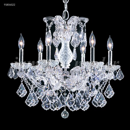 James R Moder Maria Theresa 6 Arm Chandelier 91806GL2GTX